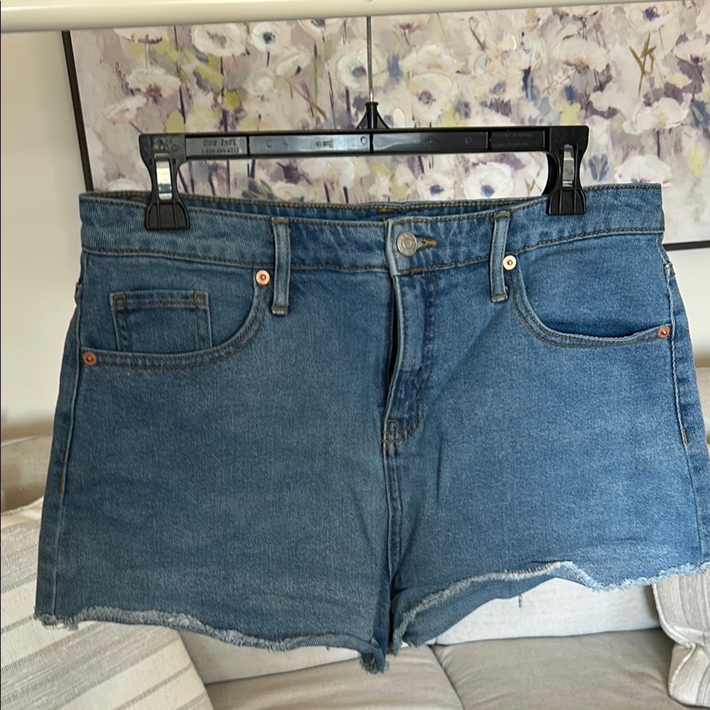 Classic Blue Denim Women's Shorts